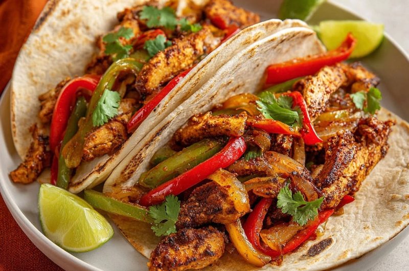 Hähnchen Fajitas