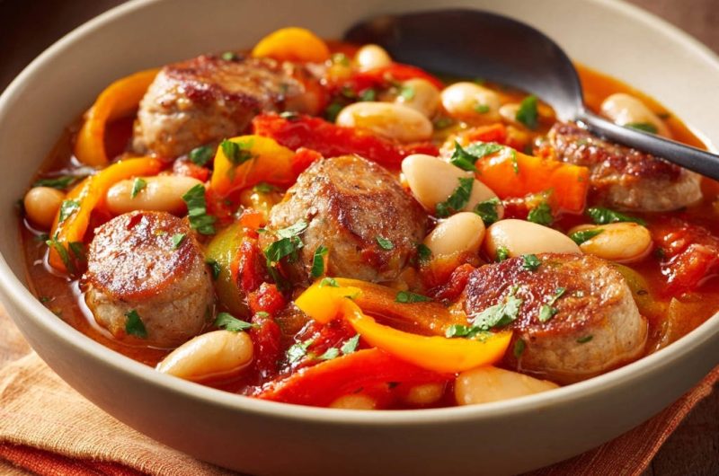 Wurst-Bohnen-Eintopf