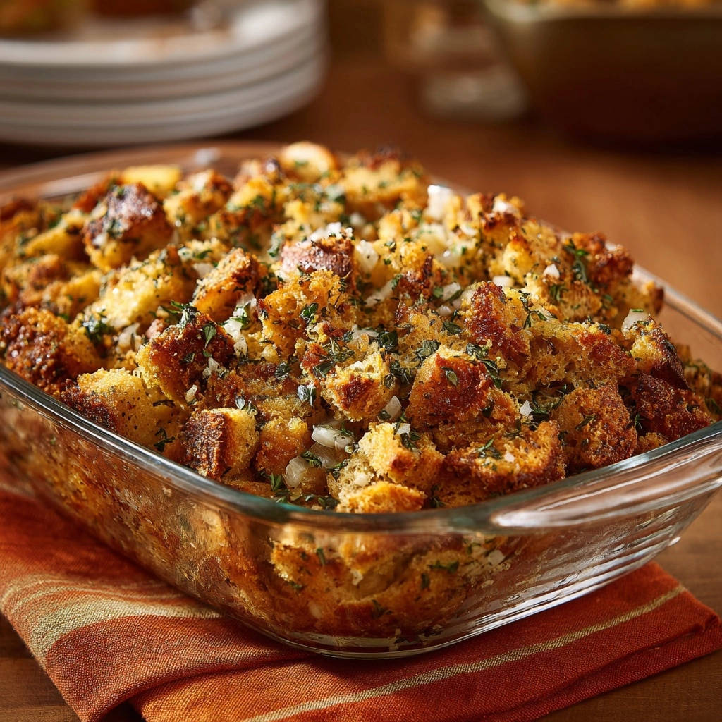 Goldbraune Ofenfüllung