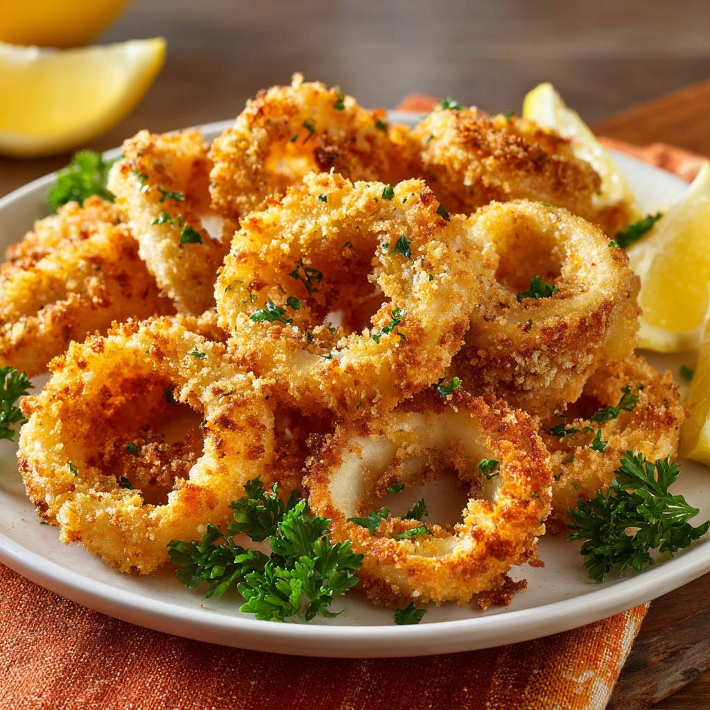 Knusprige Zwiebelringe