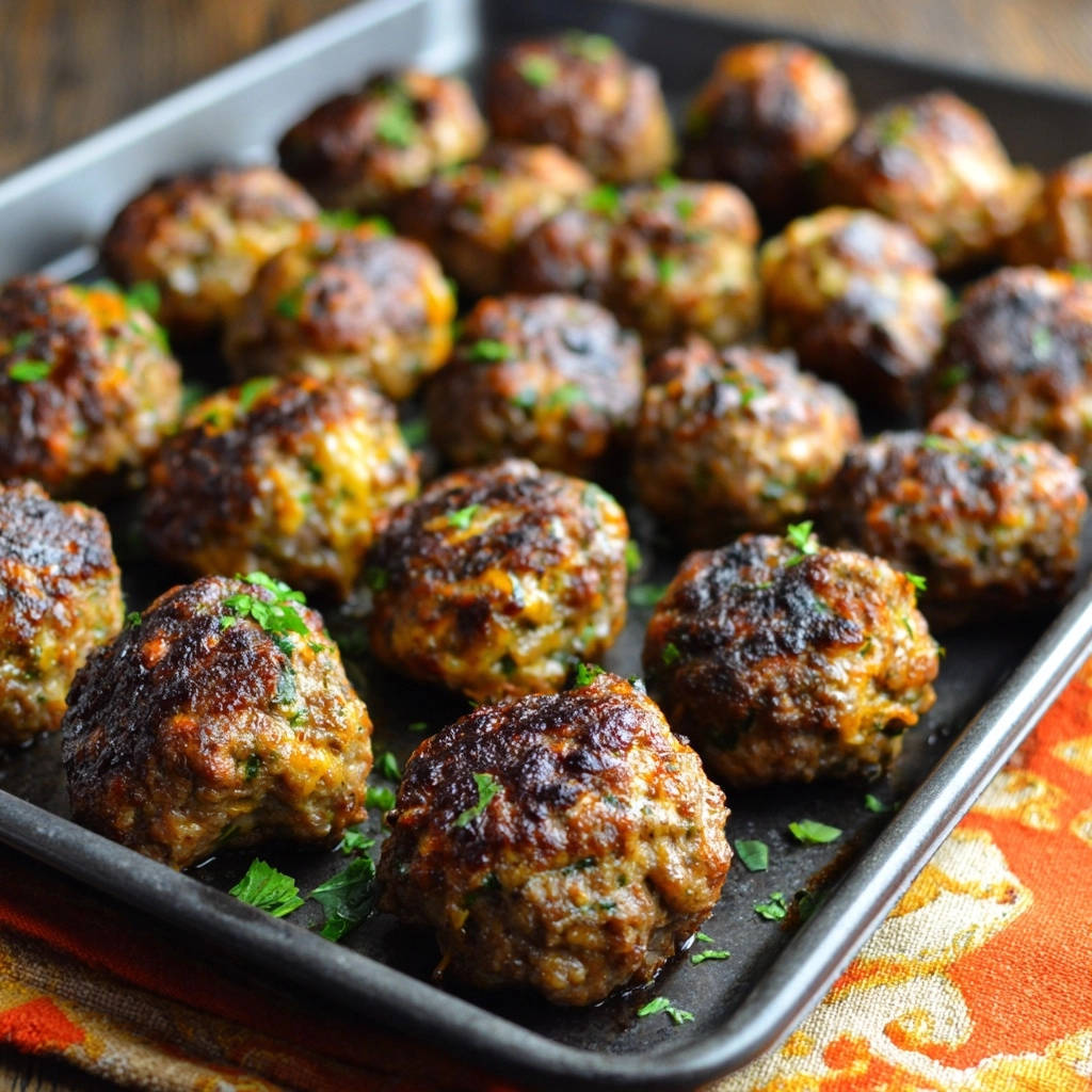 Saftige Ofen-Buletten