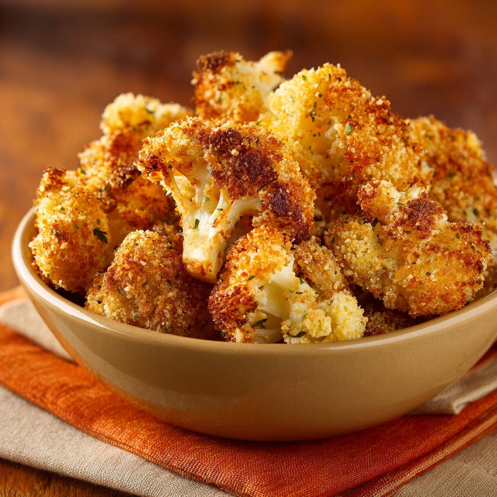 Knuspriger Blumenkohl aus dem Ofen