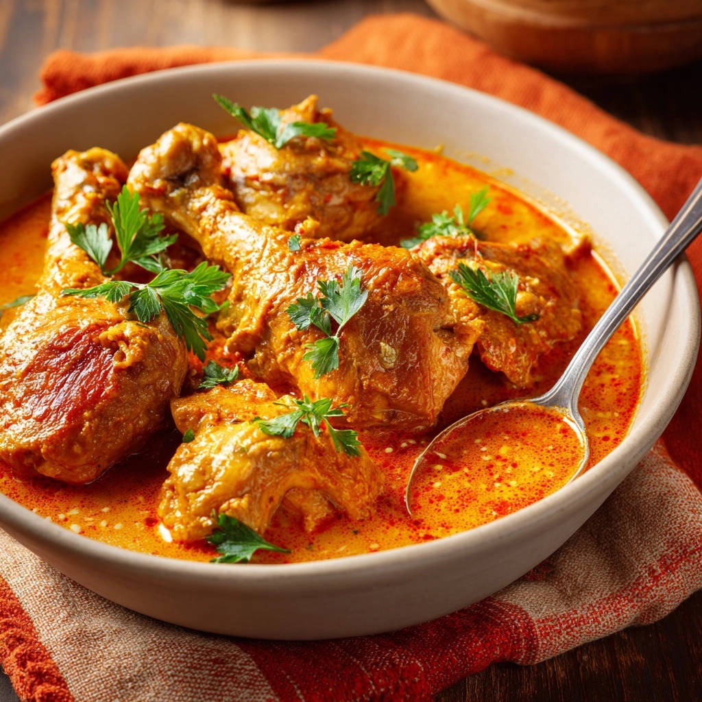 Cremiges Indisches Hähnchen