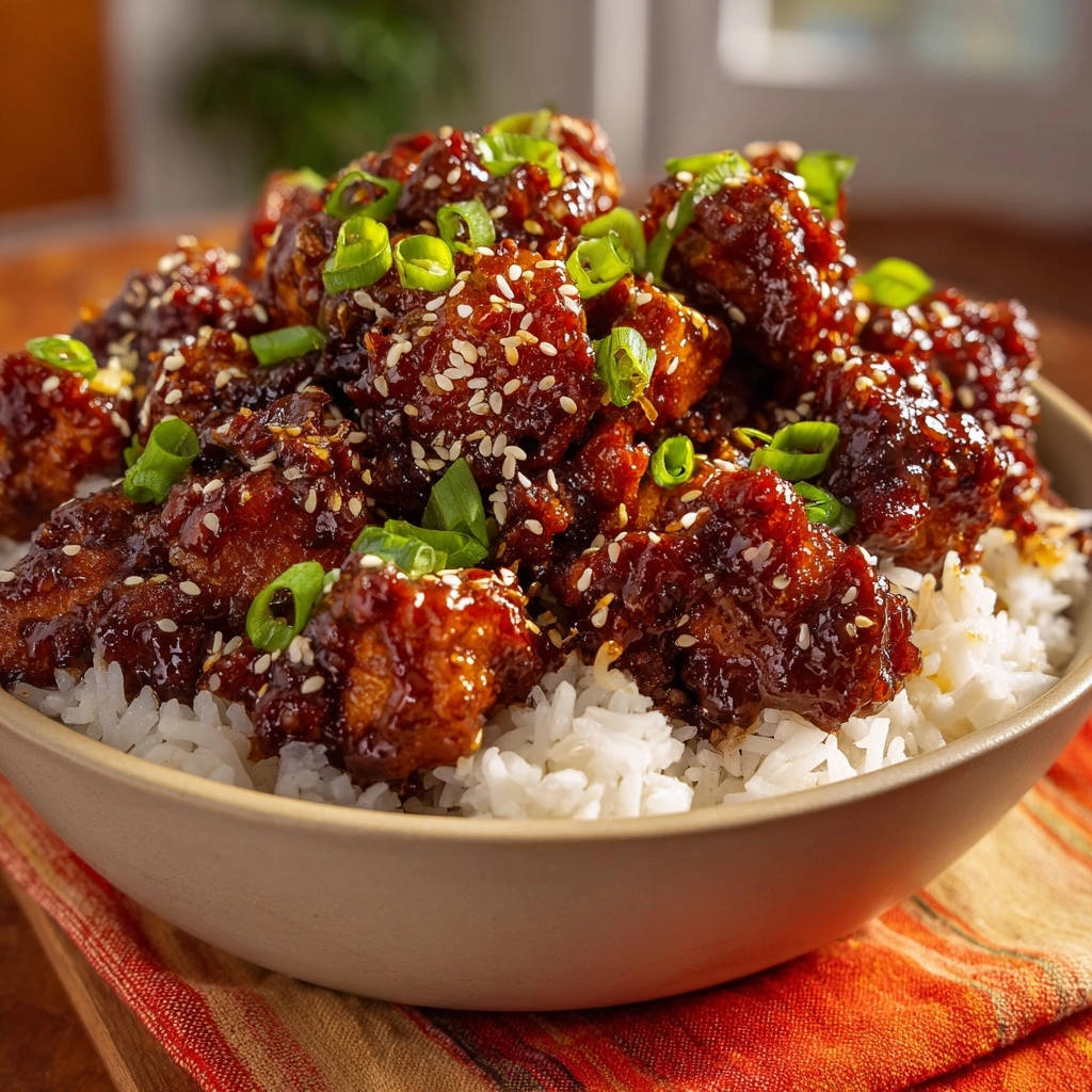 Knuspriges Sesam-Hähnchen