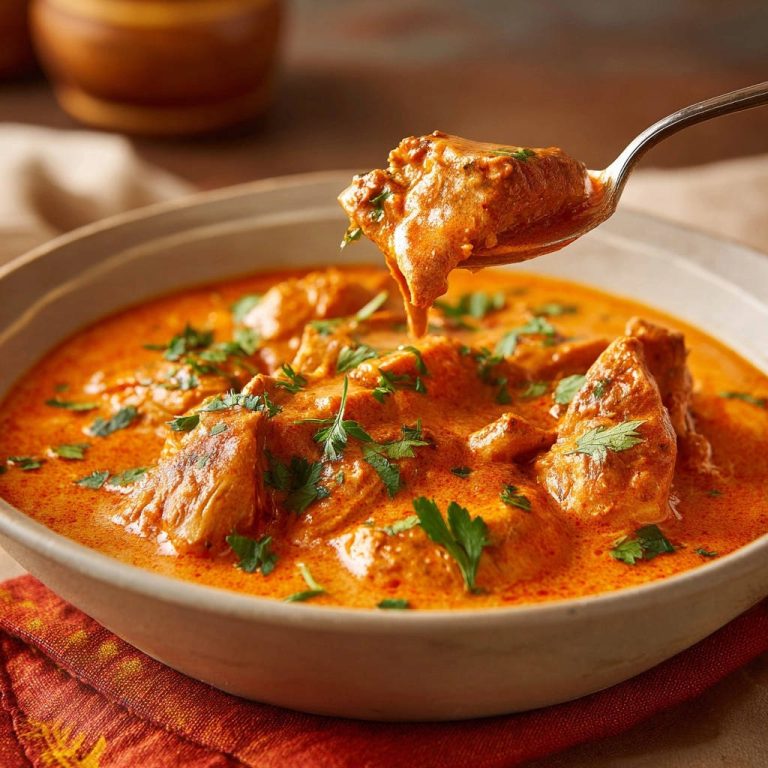 Cremiges Indisches Hähnchen: Perfekt saftig & voller Aroma