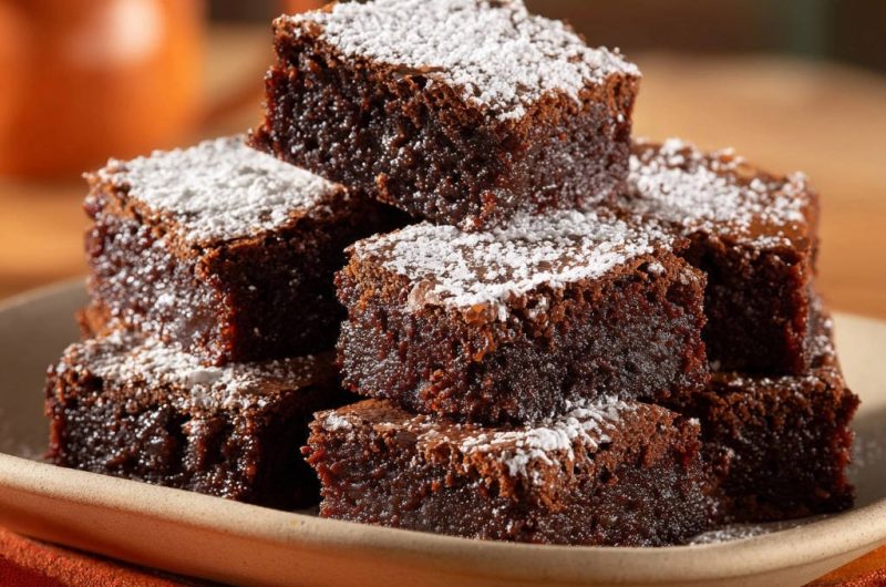 Fudgy Schoko-Brownies