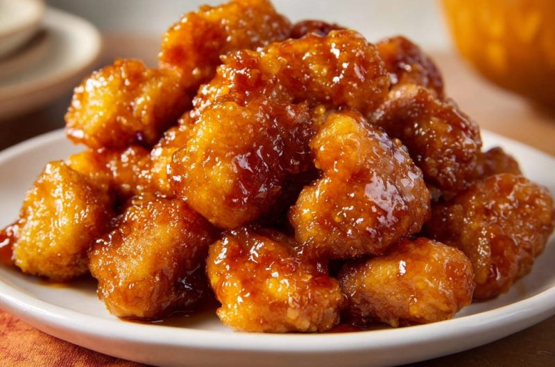 Glasiertes Knusper-Hähnchen