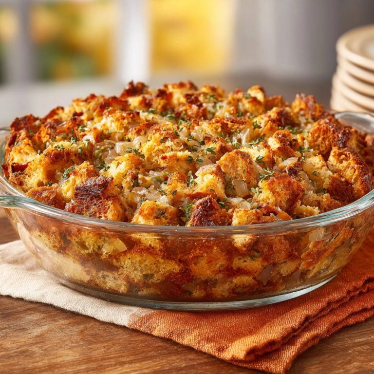 Goldbraune Ofenfüllung: Nie wieder trocken, immer saftig!