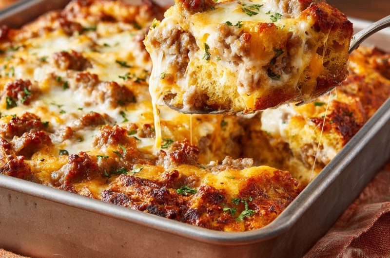 Herzhafter Frühstücks-Auflauf