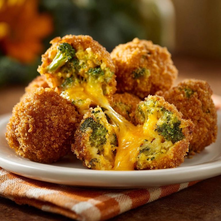 Knusprige Brokkoli-Käse-Bällchen: Das Rezept, das nie zerfällt!