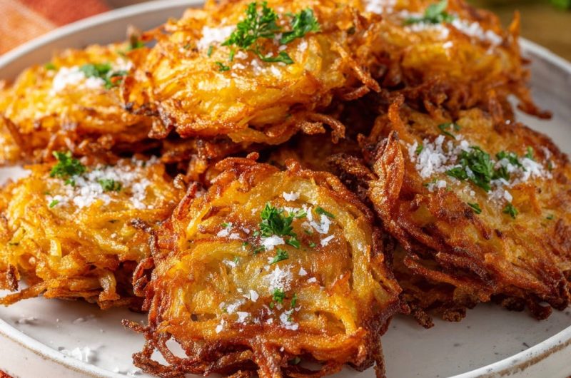 Knusprige Kartoffelpuffer