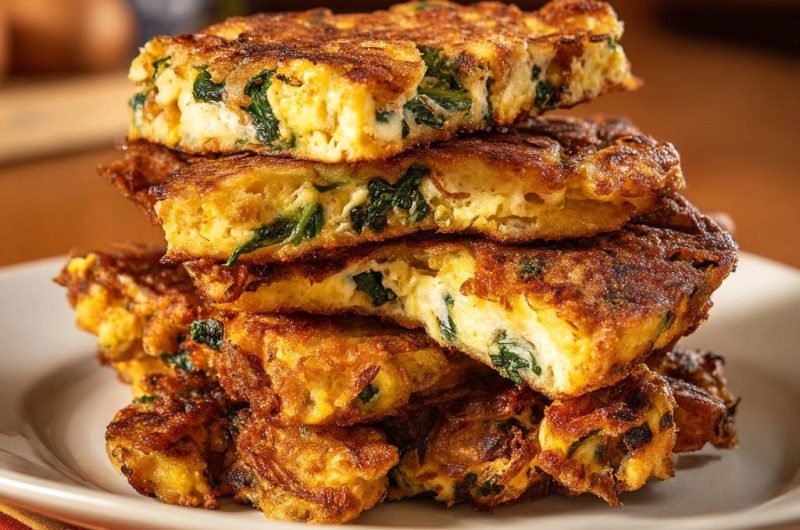 Rustikale Kartoffel-Eier-Puffer