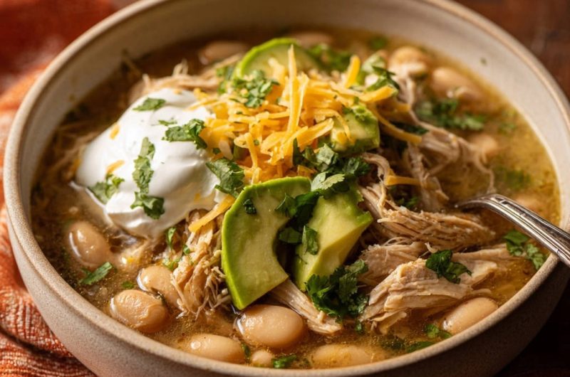 Weißer Hähnchen-Chili