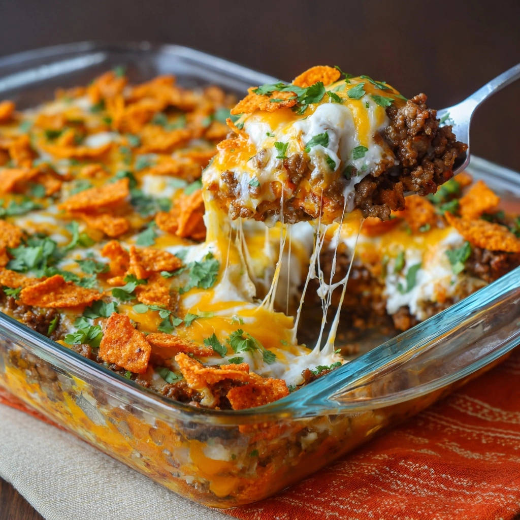 Mexikanischer Hackfleisch-Käse-Auflauf