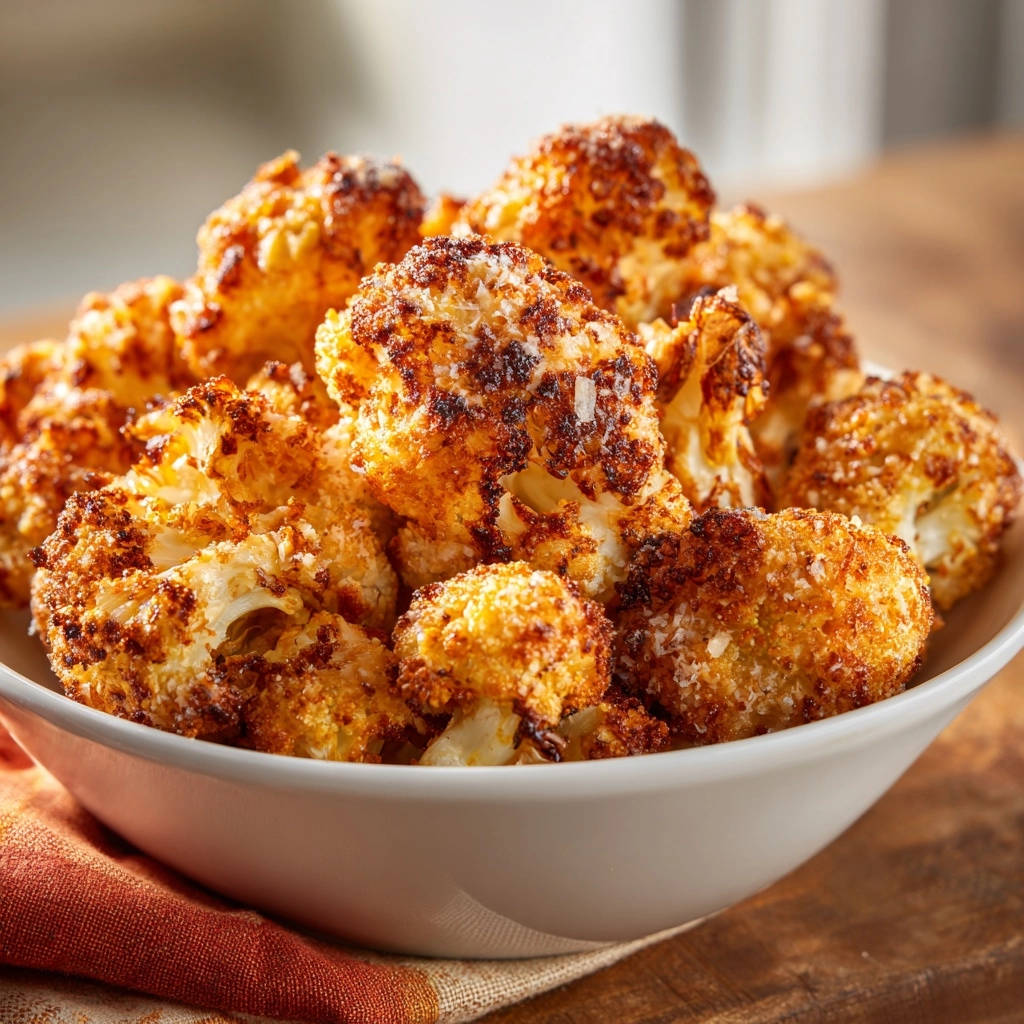 Knusprige Blumenkohl-Bites aus dem Ofen