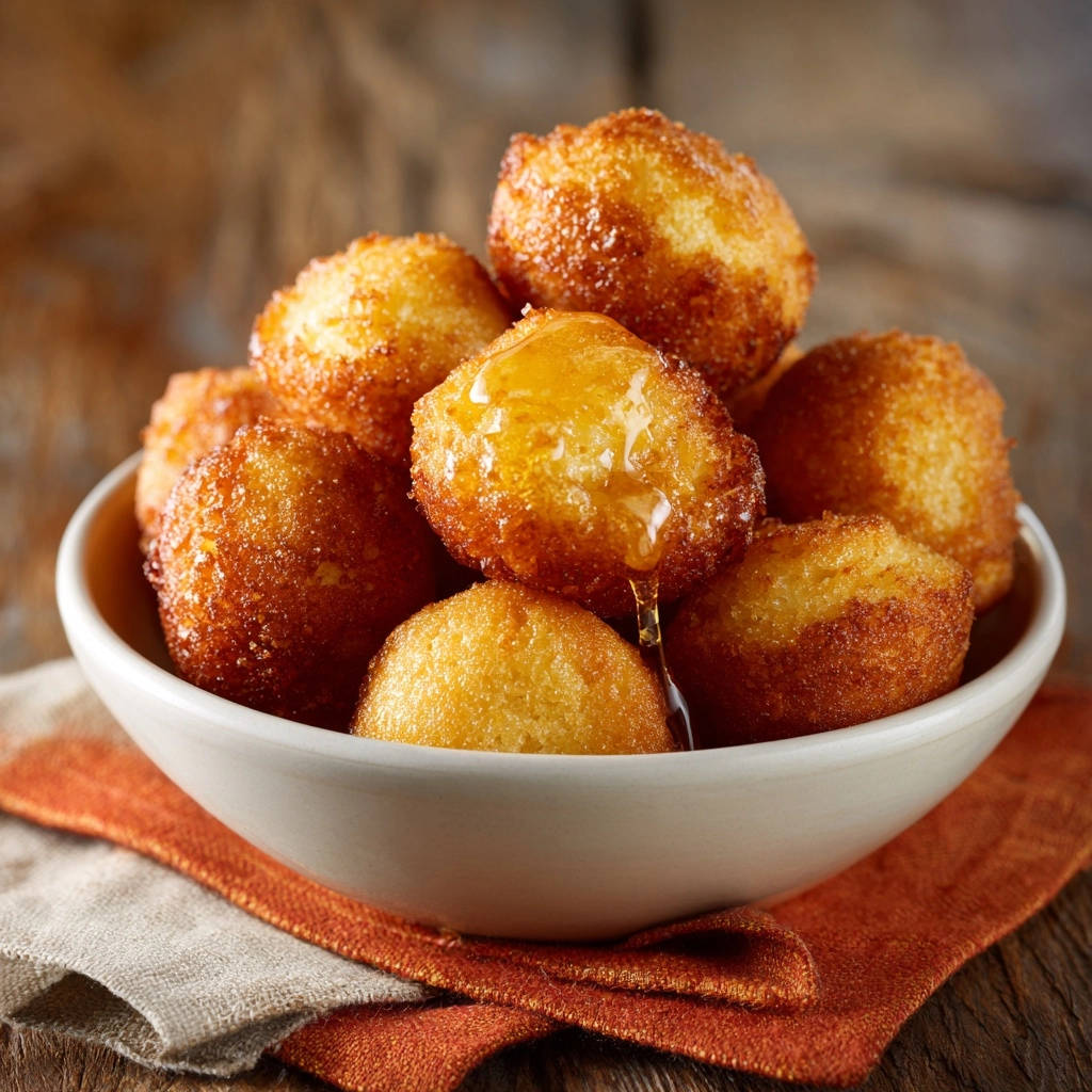 Goldene Honigbällchen