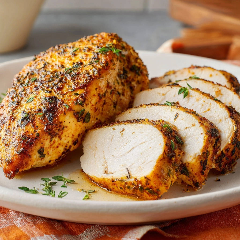 Saftige Hähnchenbrust aus dem Ofen
