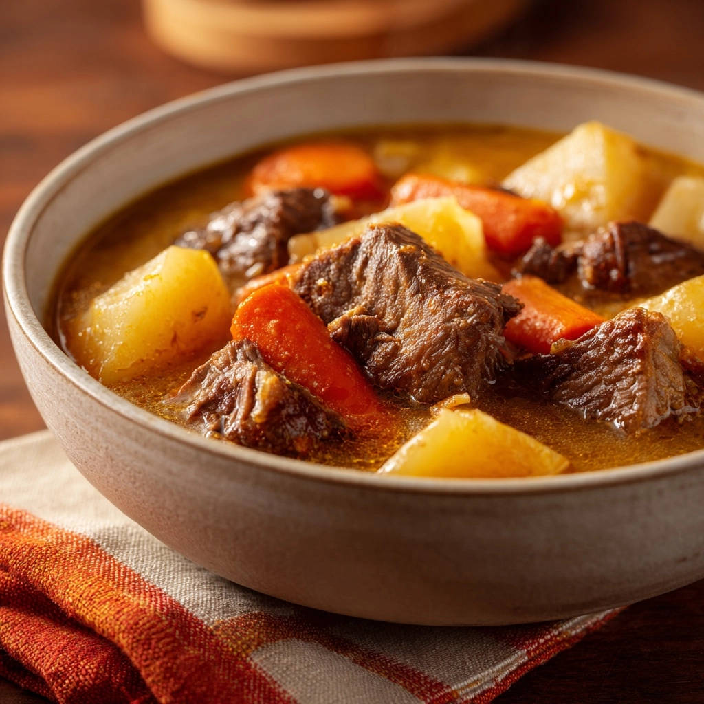 Deftiger Rindfleisch-Eintopf