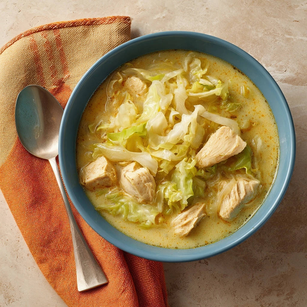 Cremiger Hähnchen-Kohl-Eintopf