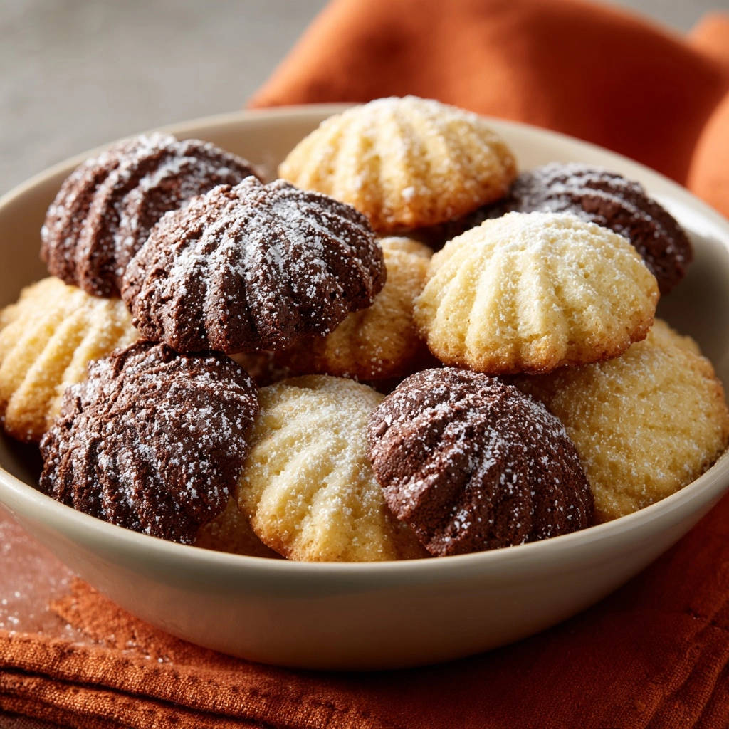 Zwei-Farben-Spritzgebäck