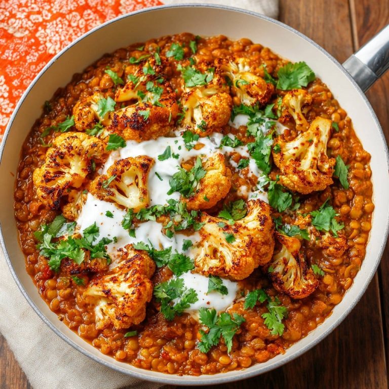 Blumenkohl-Linsen-Pfanne: Das Geheimnis knuspriger Röschen lüften