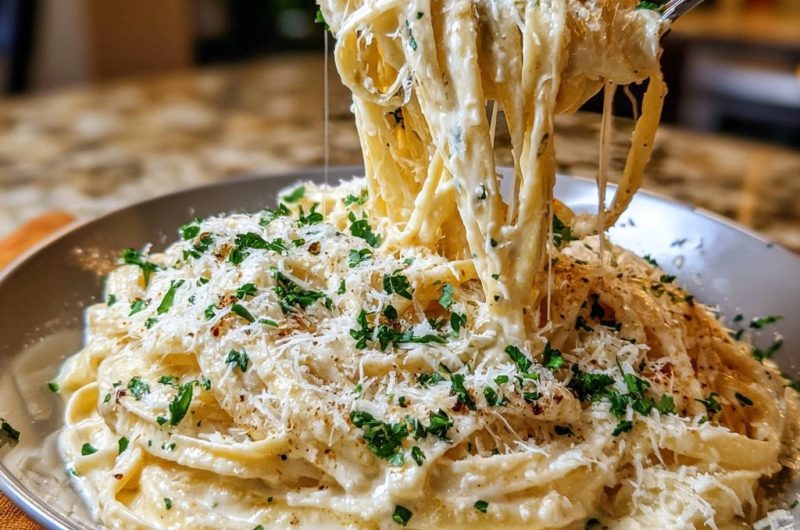 Cremige Parmesan-Pasta