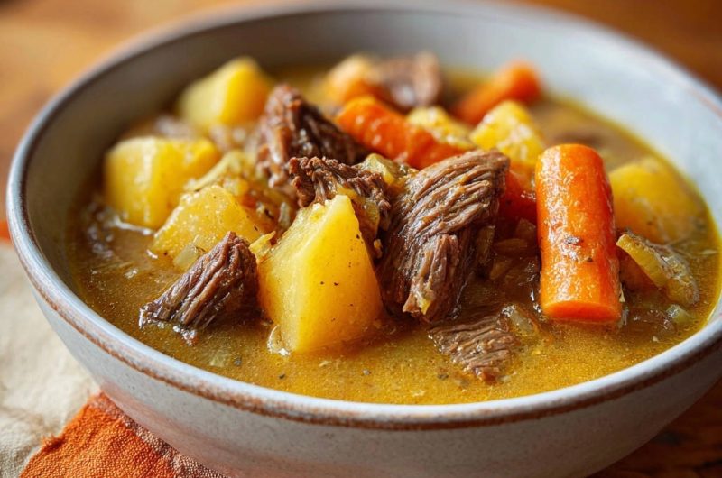 Deftiger Rindfleisch-Eintopf