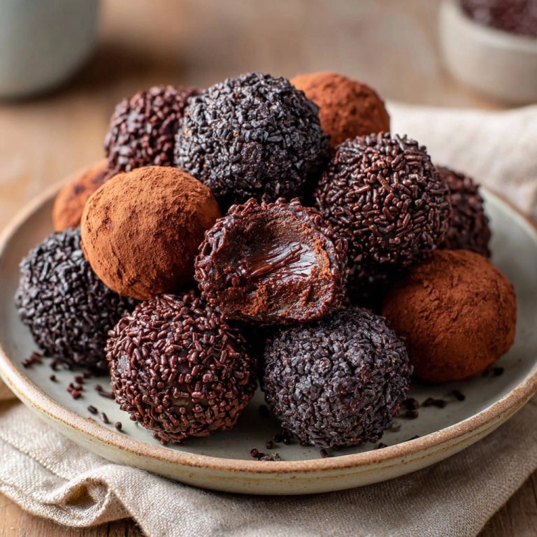 Edle Schokoladen-Trüffel: Garantiert zartschmelzend & unwiderstehlich