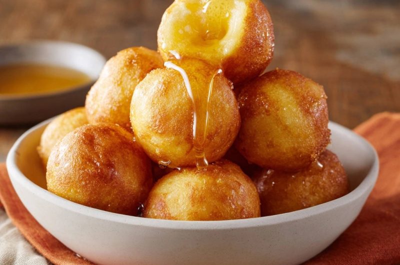 Goldene Honigbällchen