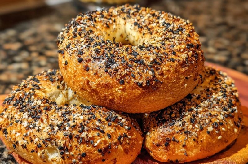 Hausgemachte Alles-Bagels