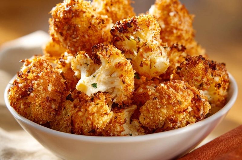 Knusprige Blumenkohl-Bites aus dem Ofen