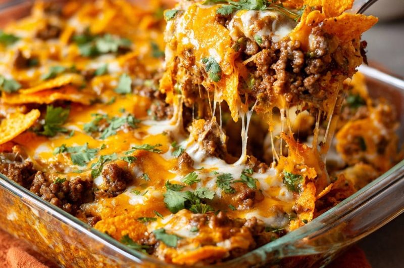 Mexikanischer Hackfleisch-Käse-Auflauf