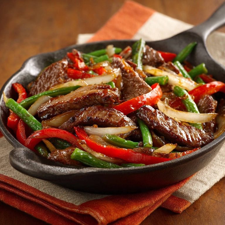 Rindfleisch-Gemüsepfanne: Das Geheimnis zarter Bissen