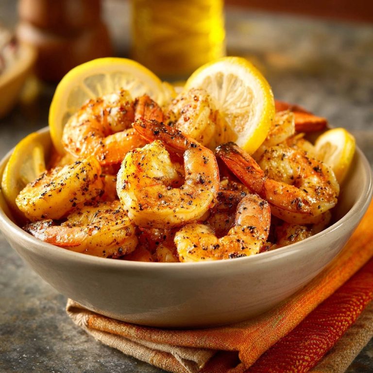 Zitronen-Pfeffer-Garnelen: Nie wieder gummiartig & in Minuten fertig