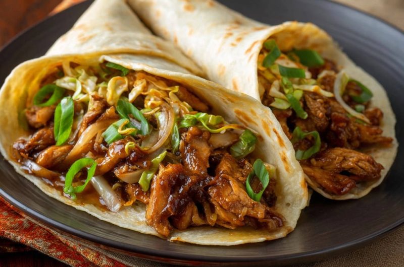 Hähnchen-Wraps