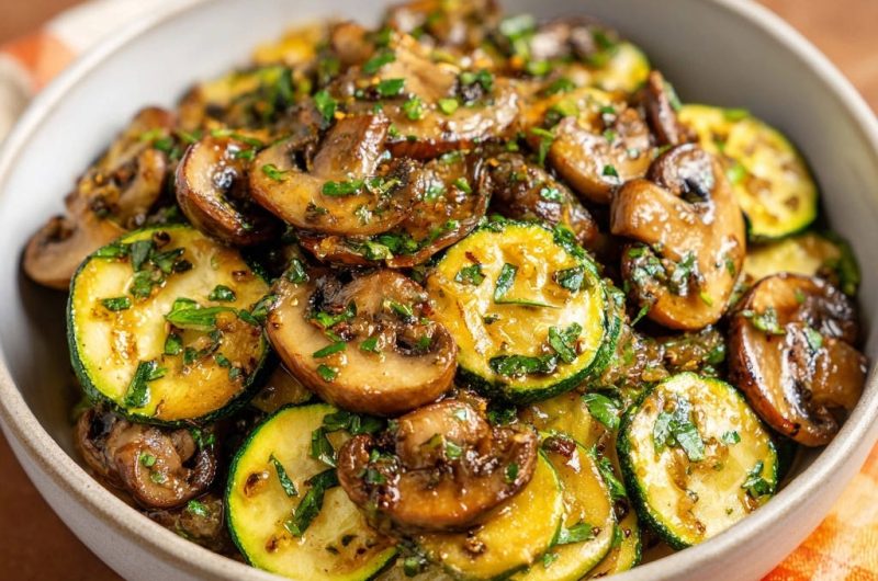 Pilz-Zucchini-Pfanne