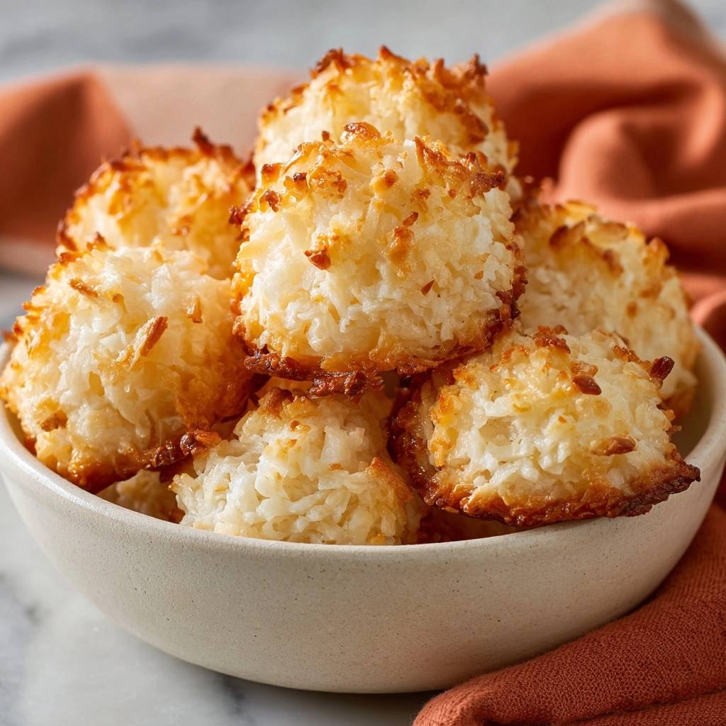 Saftige Kokosmakronen