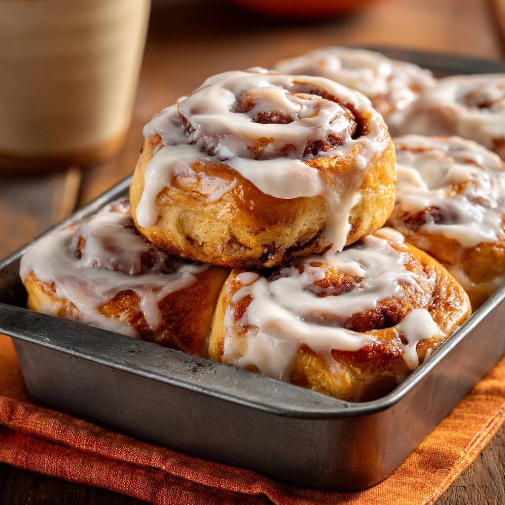 Flaumige Zimtschnecken