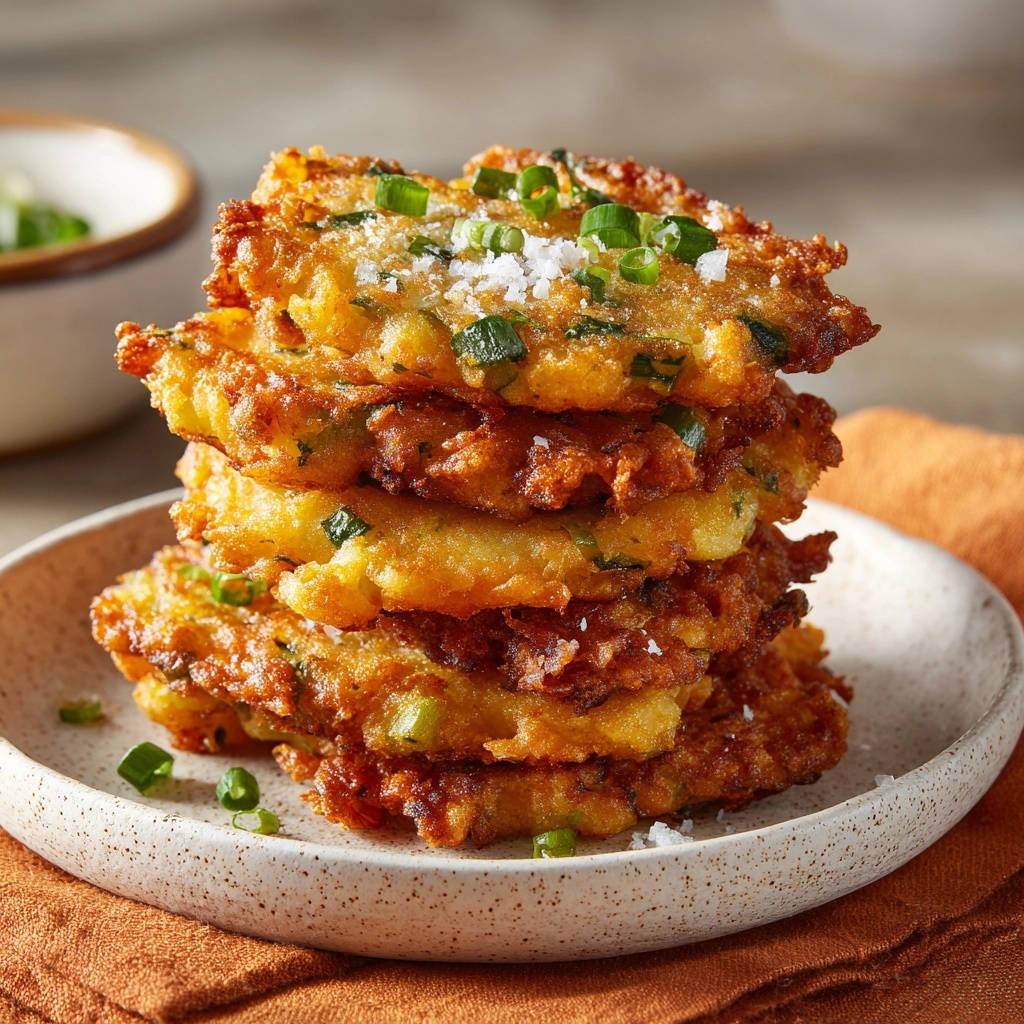 Goldbraune Kräuter-Käse-Puffer