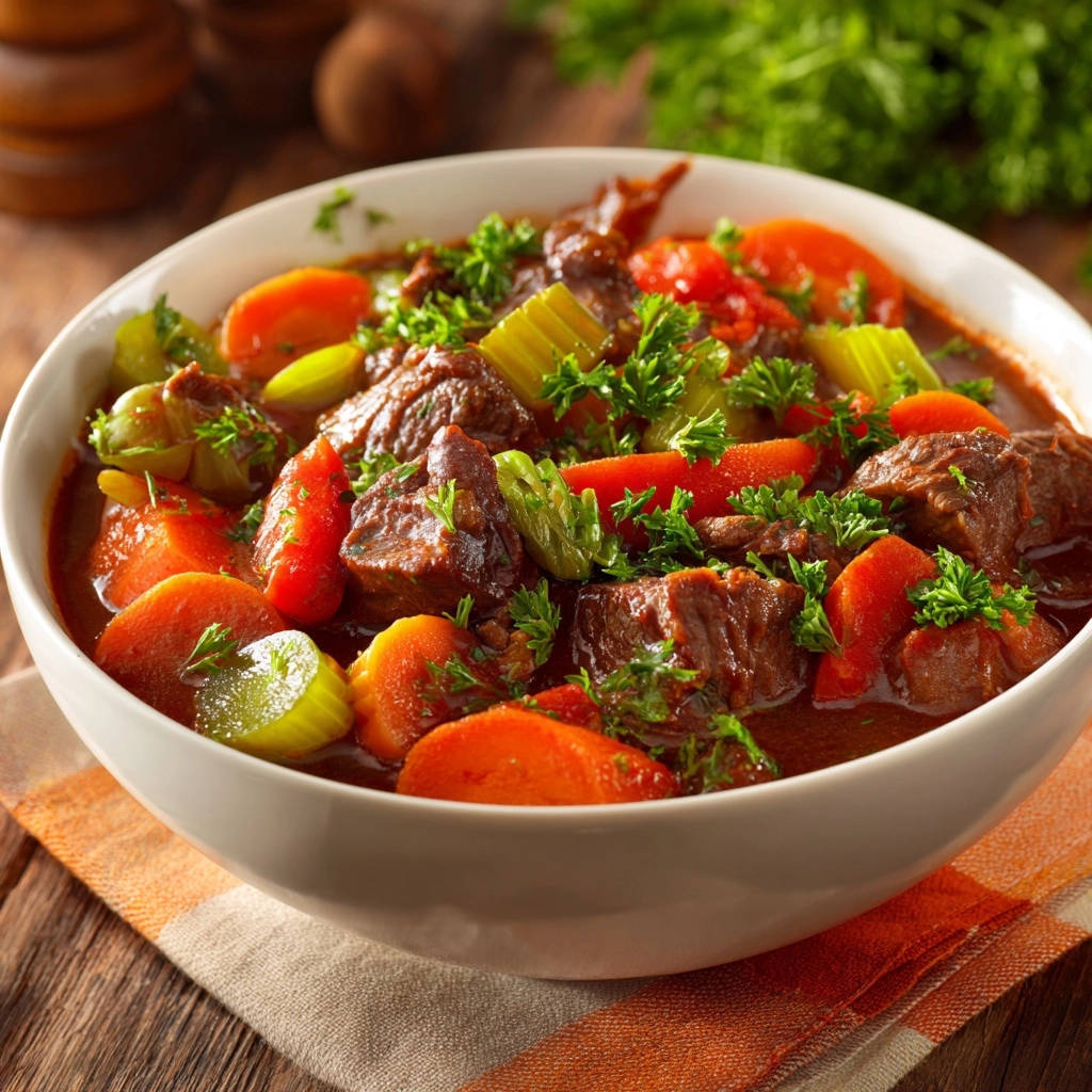 Herzhafter Rindereintopf