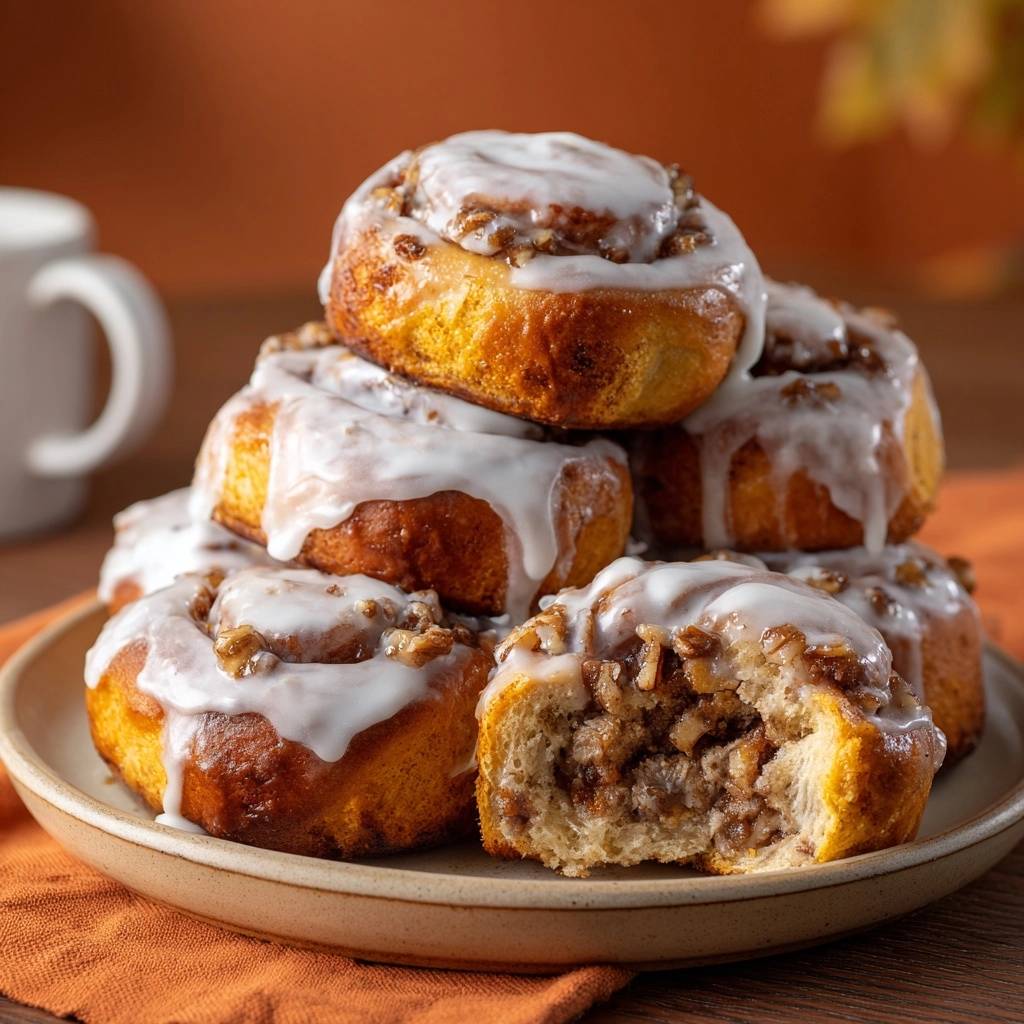 Fluffige Pekannuss-Zimtschnecken (Die todsichere Aufgeh-Technik)