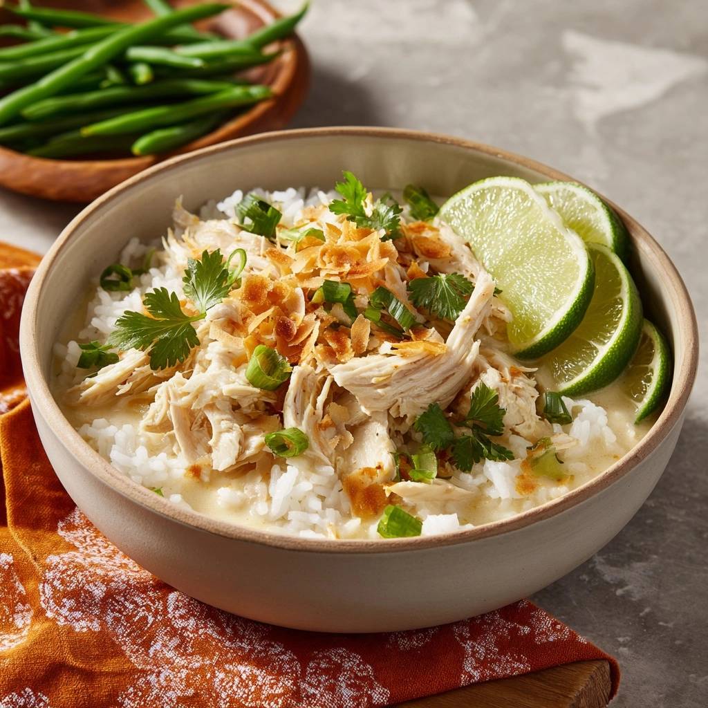 Saftiger Limetten-Hühnerreis