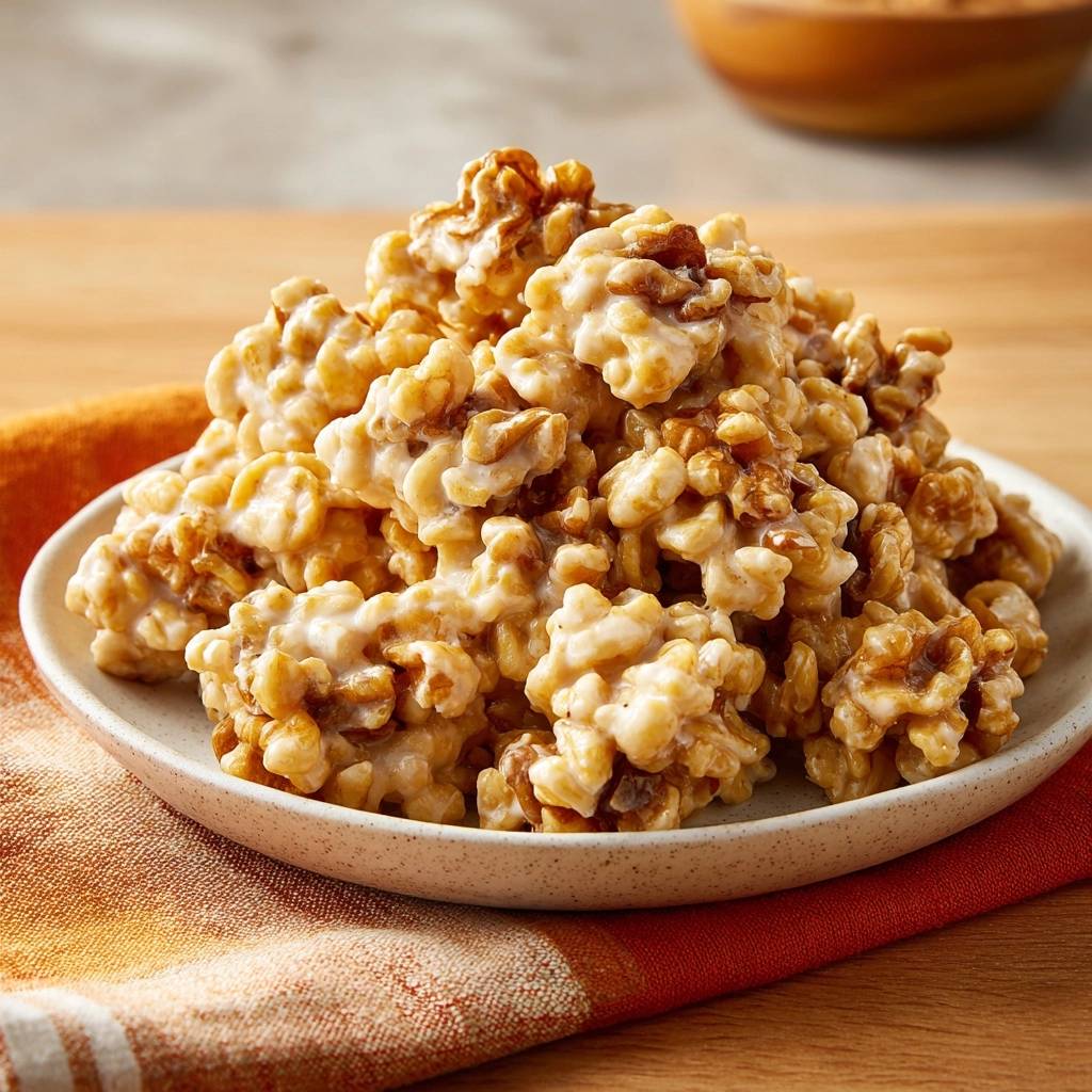 Knusprige Karamell-Walnüsse (Nie wieder kristalliger Karamell!)