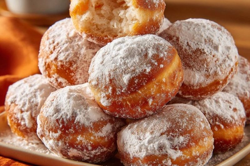Berliner Puderzucker-Krapfen (Garantierte fluffige Luftigkeit!)