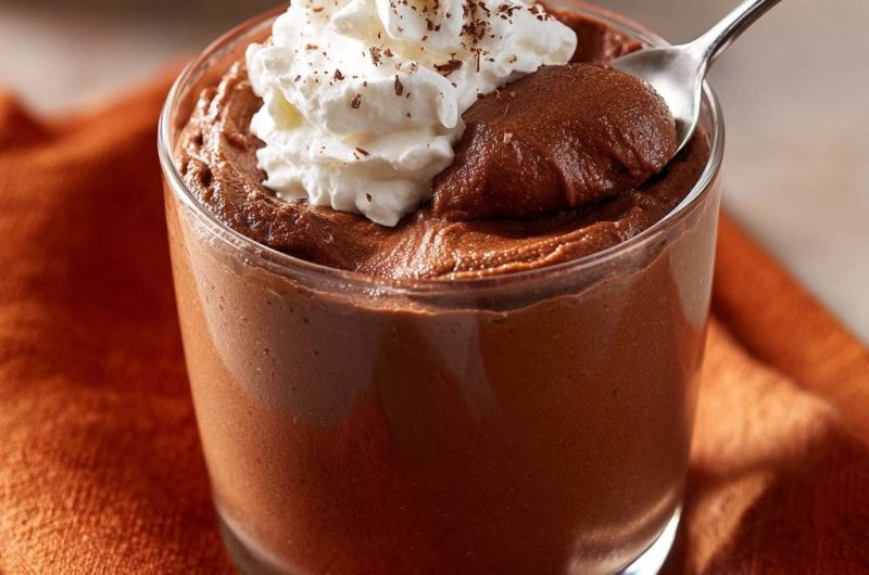 Cremige Schokoladenmousse (Nie wieder flüssige Mousse!)