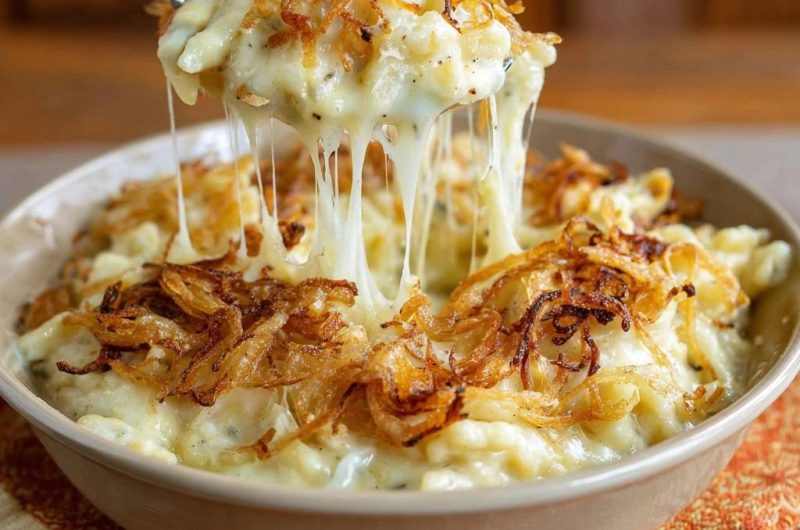 Cremiger Blumenkohl-Käse-Auflauf