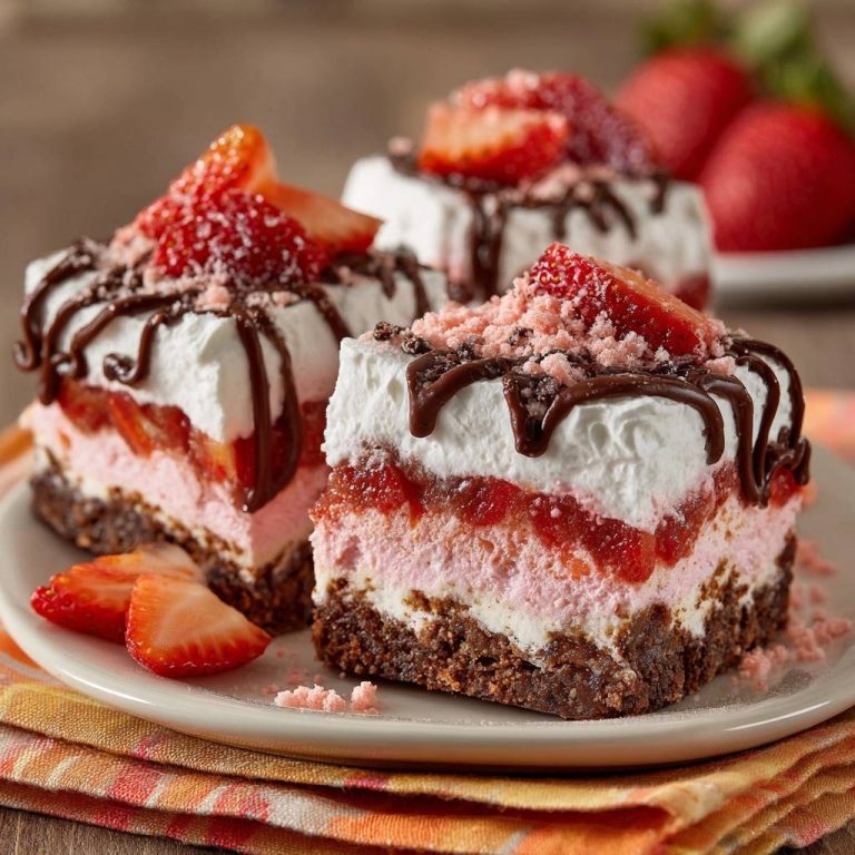 Erdbeer-Schoko-Crunch-Riegel (Keine wässrige Erdbeerschicht mehr)