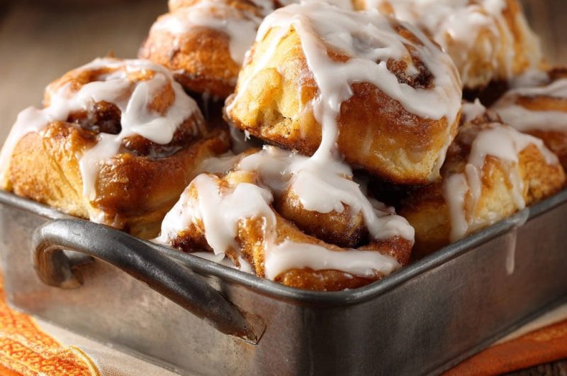 Flaumige Zimtschnecken