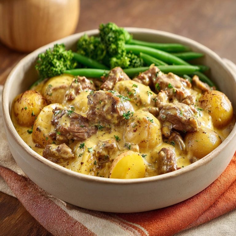 Herzhafter Rinder-Rahm-Topf mit Babykartoffeln: So wird er butterzart!