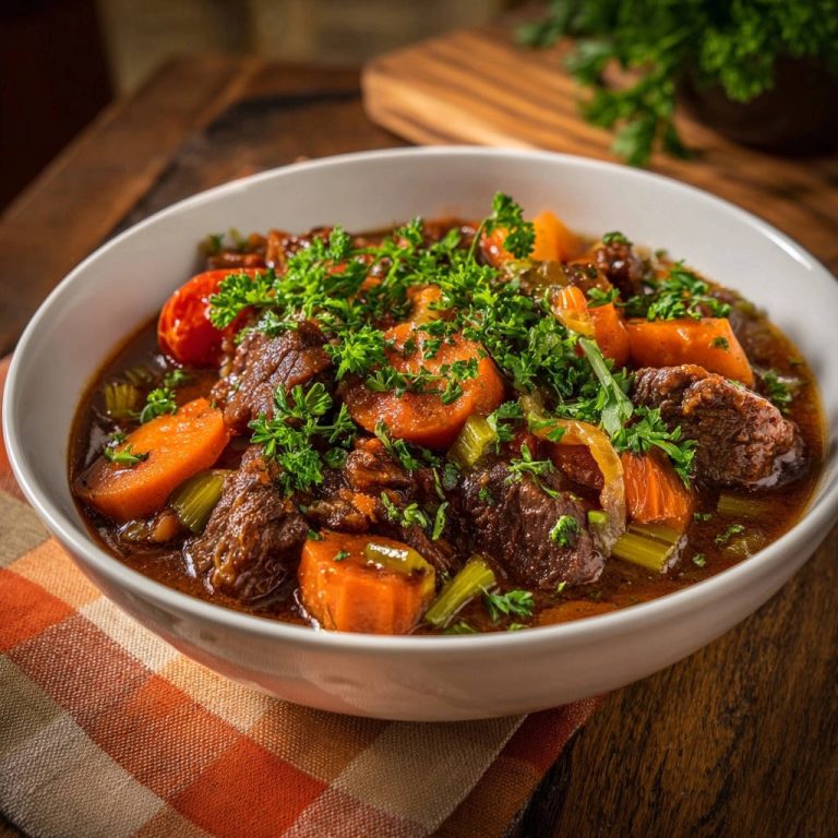 Herzhafter Rindereintopf: Dein Garant für unglaublich zartes Fleisch